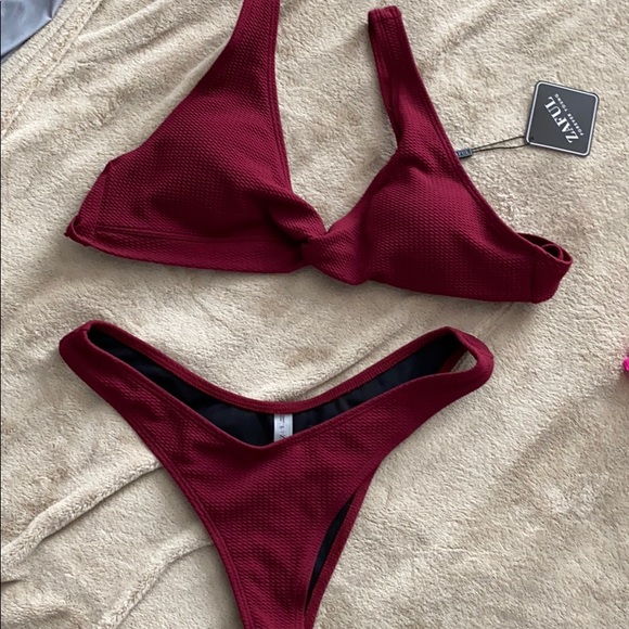 Zaful Other - NEW Zaful red bikini L